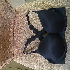 Aerie Sunnie Demi Coverage Underwire Black Bra